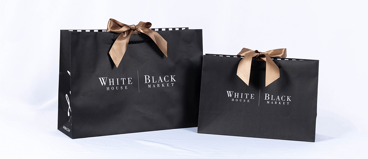 white house black market paper bag